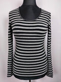 EK4664 Damen Langarmshirt von Rosner, schwarz-grau, Gr.380