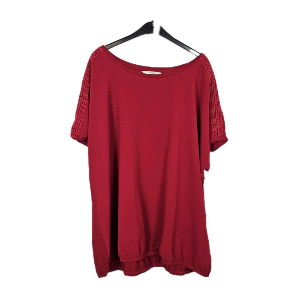 EK10617 Damen Bluse von Tchibo, Rot, Gr. 48/500