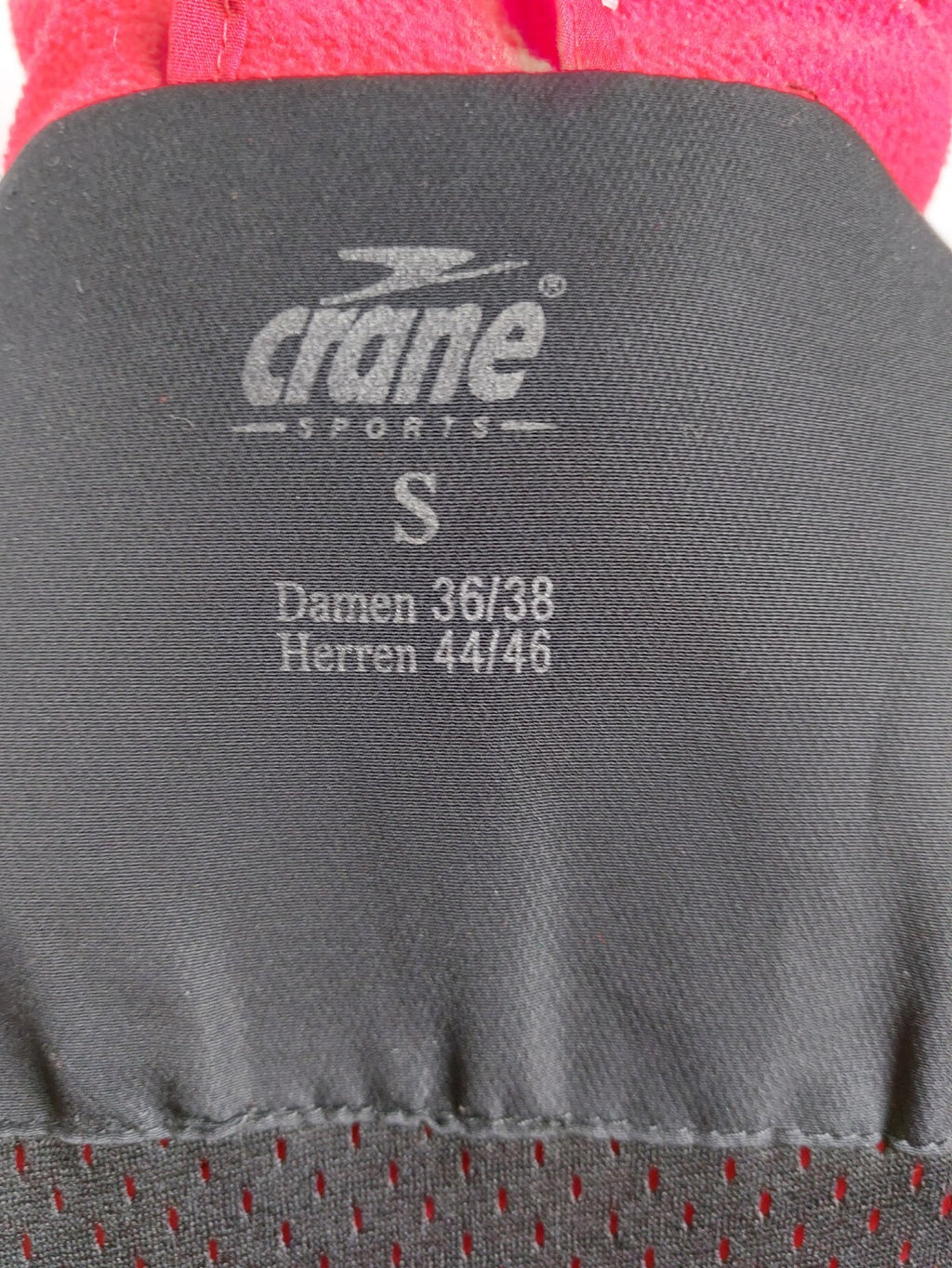 EK0442 Damen/Herren Jacke von Crane, rot, Gr.S6