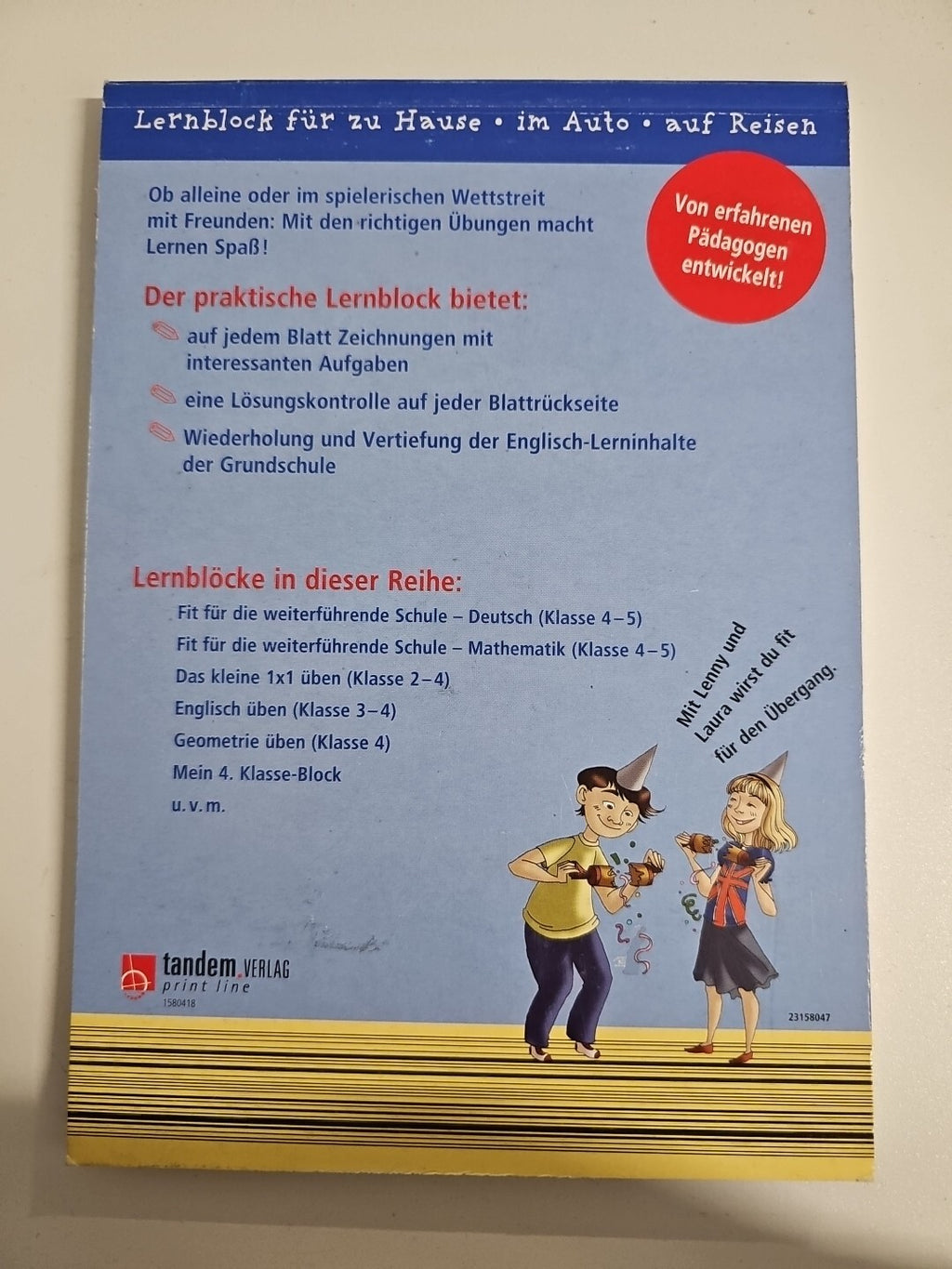 EB620 Schülerhilfe- Fit Für Die Weiterführende Schule - Englich 4.,5. Klasse 1