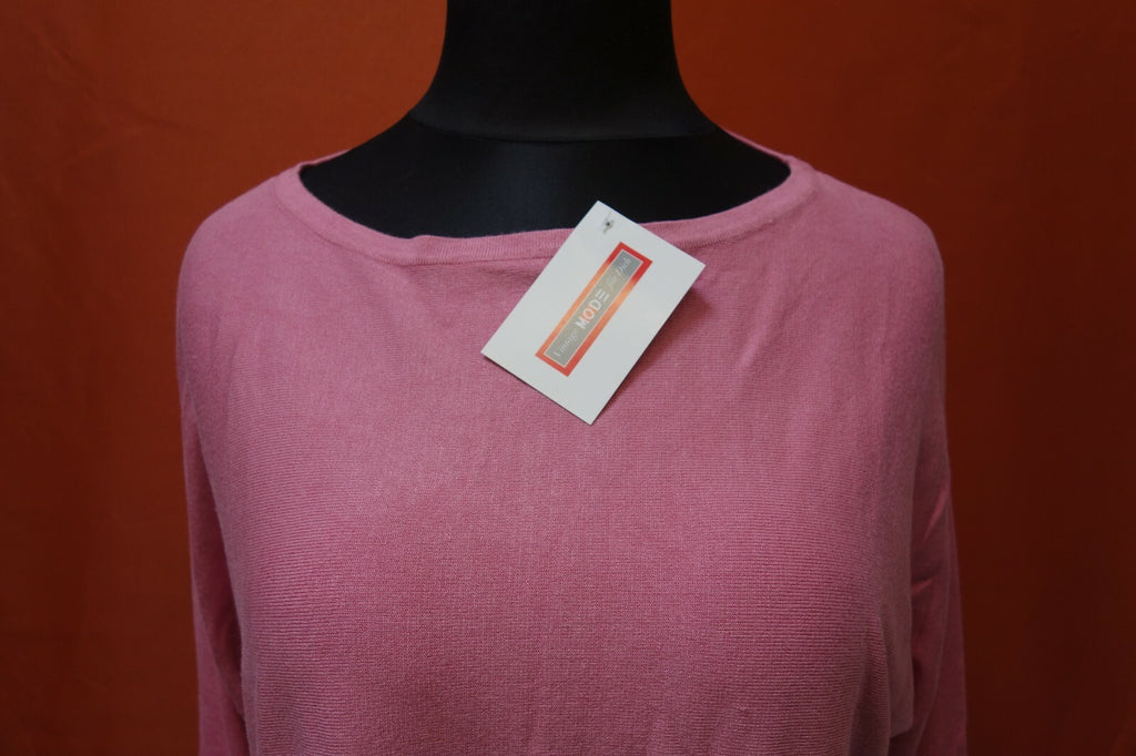 EK0091 Damen Longshirt von comma, rosa, L2