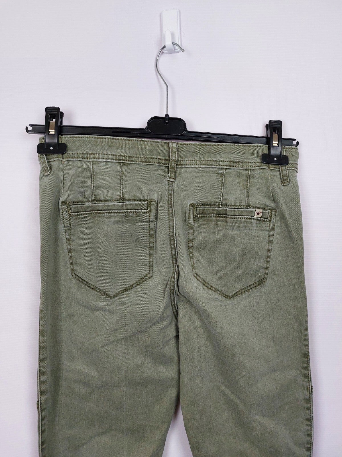 EK2165 Damen Hose von Hollister, grün, Gr. W297