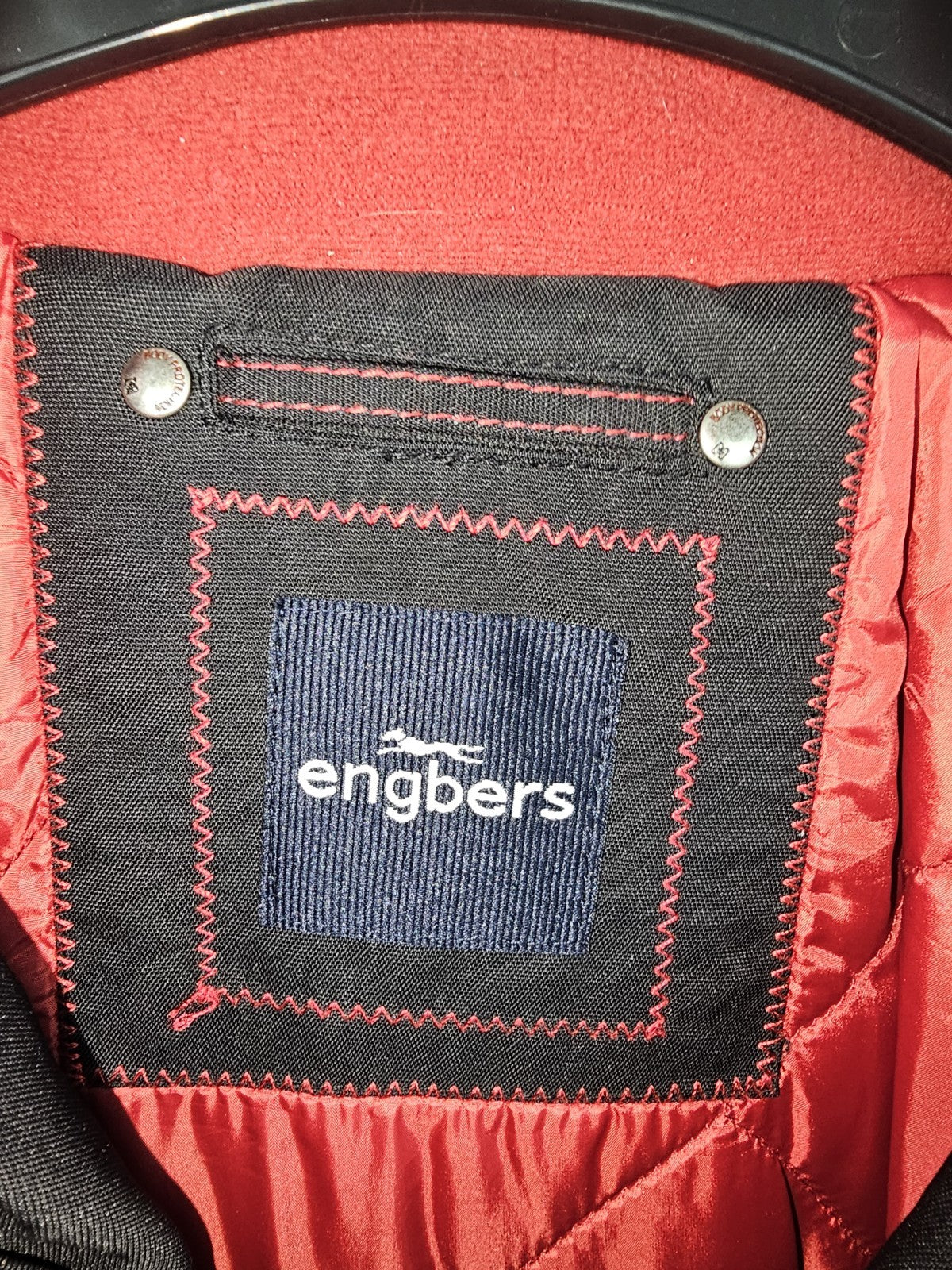 EK362 Herren  Jacke von engbers, Schwarz, Gr. XL3