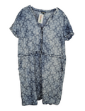 EK8033 Damen Kleid von Kennys, Blau, Gr. 440