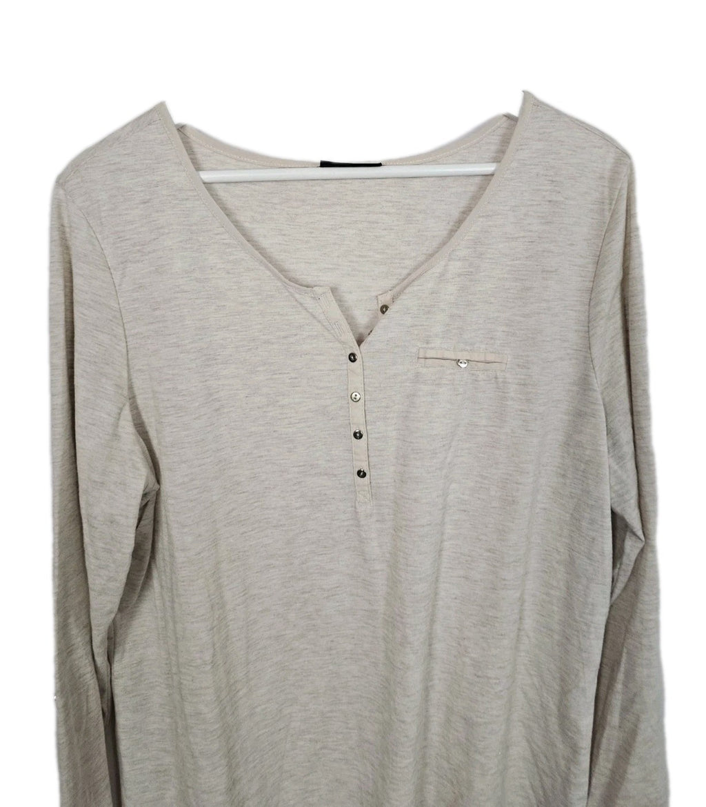 EK9240 Damen Sweatshirt von Janina, Beige, Gr. 481