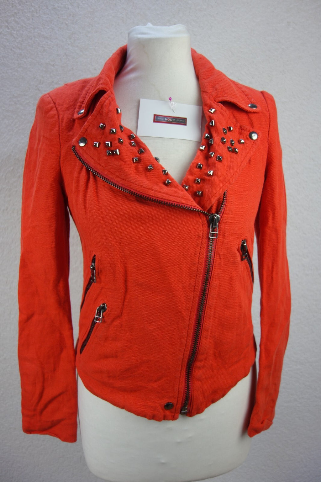 EK4110 Damen Jacke von Zara, orange, Gr. S0