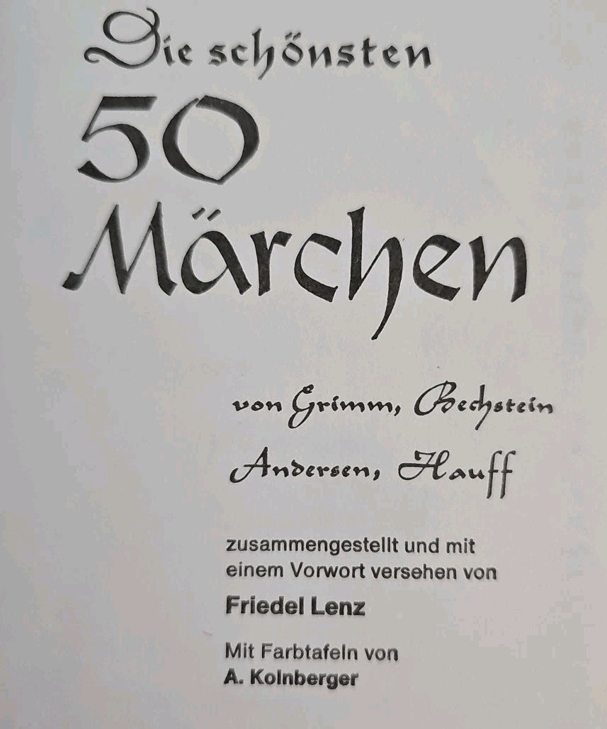 EB4425 Die schönsten 50 Märchen - Grimm, Bechstein, Andersen, Hauff1