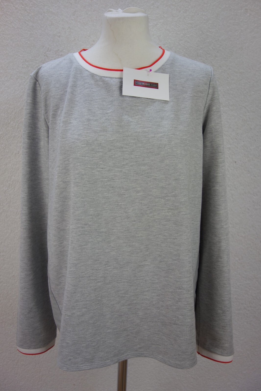 EK4546 Damen Pullover von Street One, grau, Gr. 400