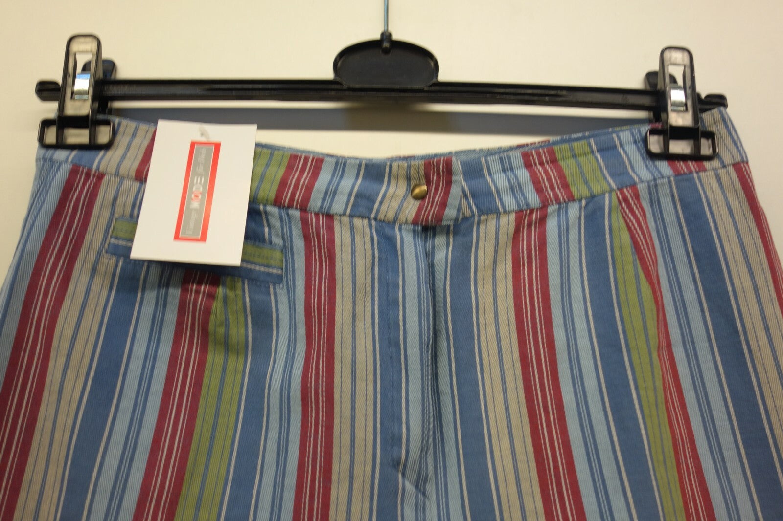 EK1395 Damen Hose von Marie-France Huez, gestreift, Gr. 91