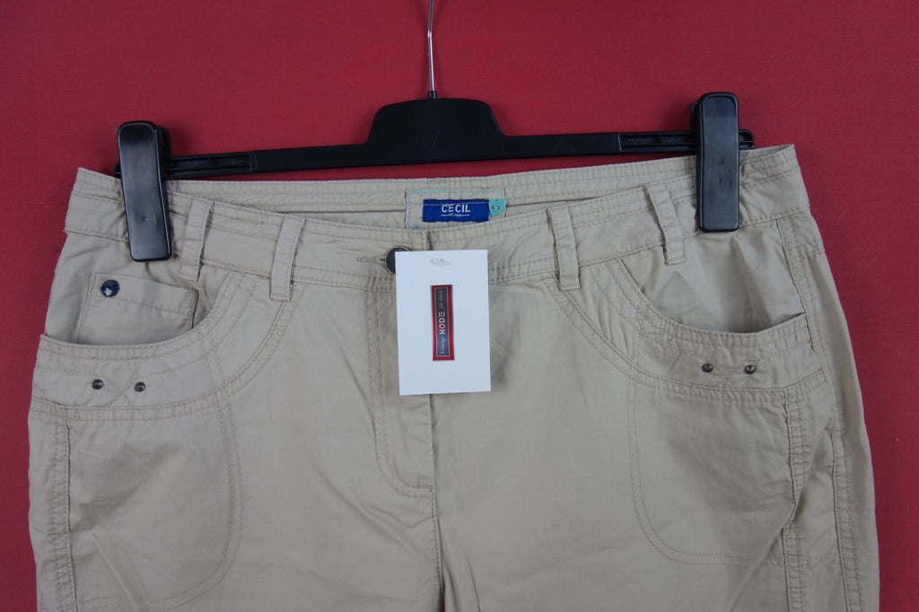 EK3215 Damen Hose von Cecil, beige, Gr. 341