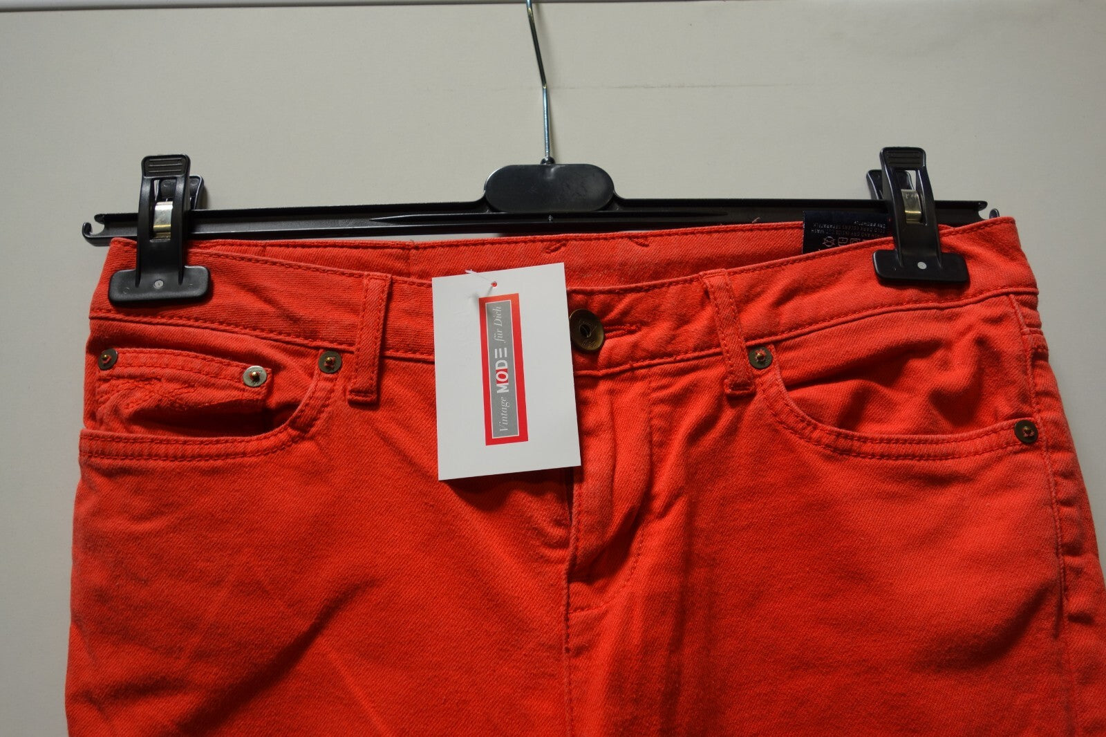 EK1664 Damen 7/8 Hose von Tommy, Hilfiger, rot, Gr. 271