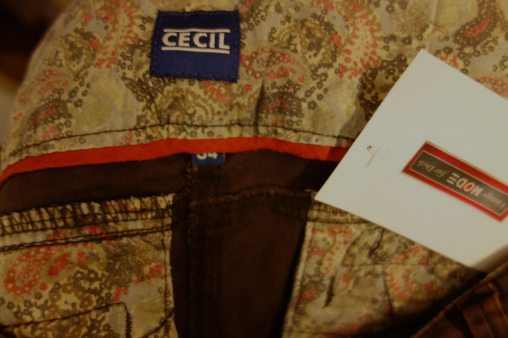 EK1976 Damen Hose von Cecil, Gr. W34, braun6