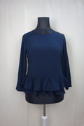 EK0397 Damen Bluse von Only, dunkelblau, Gr.400