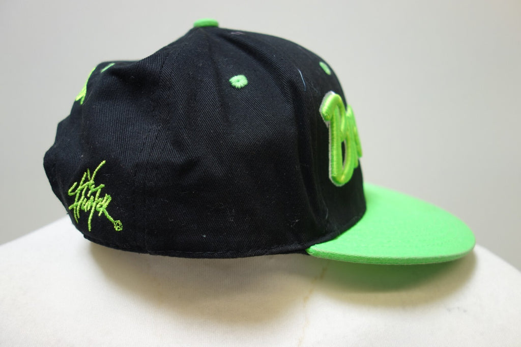 EK0465 Herren Basecap von Cityhunter USA, schwarz-Grün1