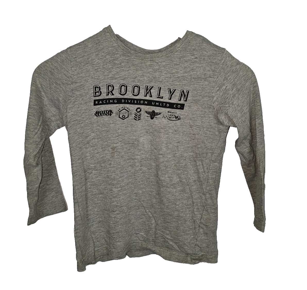 EK7358 Jungen Sweatshirt von bonprix, Grau, Gr.116/1220