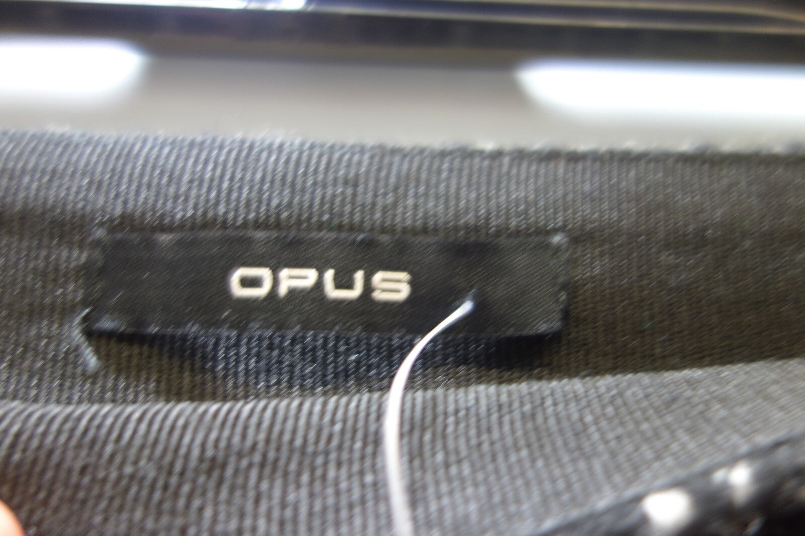 EK2074 Damen Rock von Opus, schwarz mit Weiß, Gr. 383