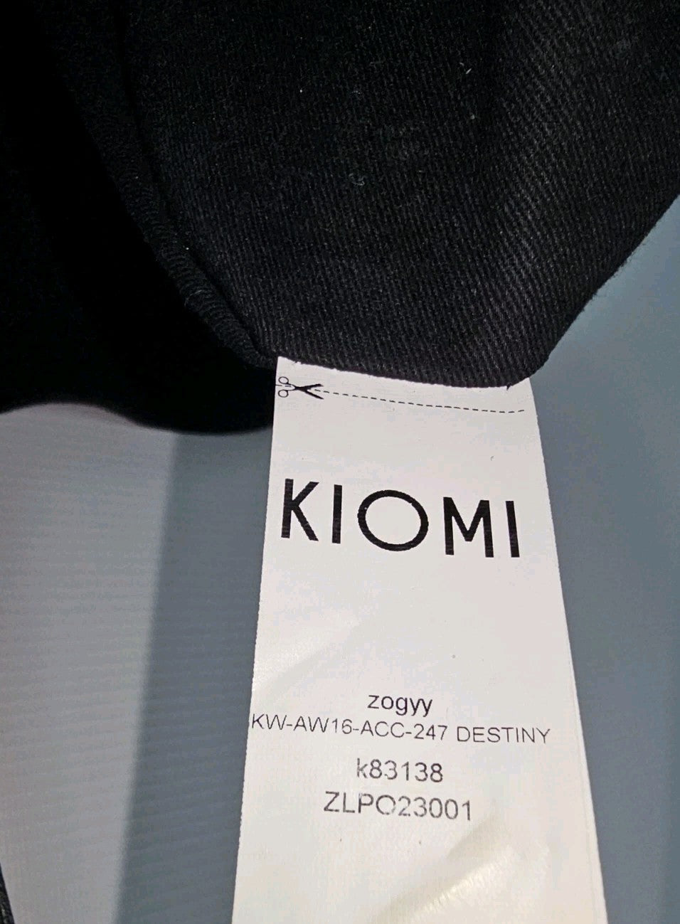 EK9360 Damen Handtasche von Kiomi, Schwarz4