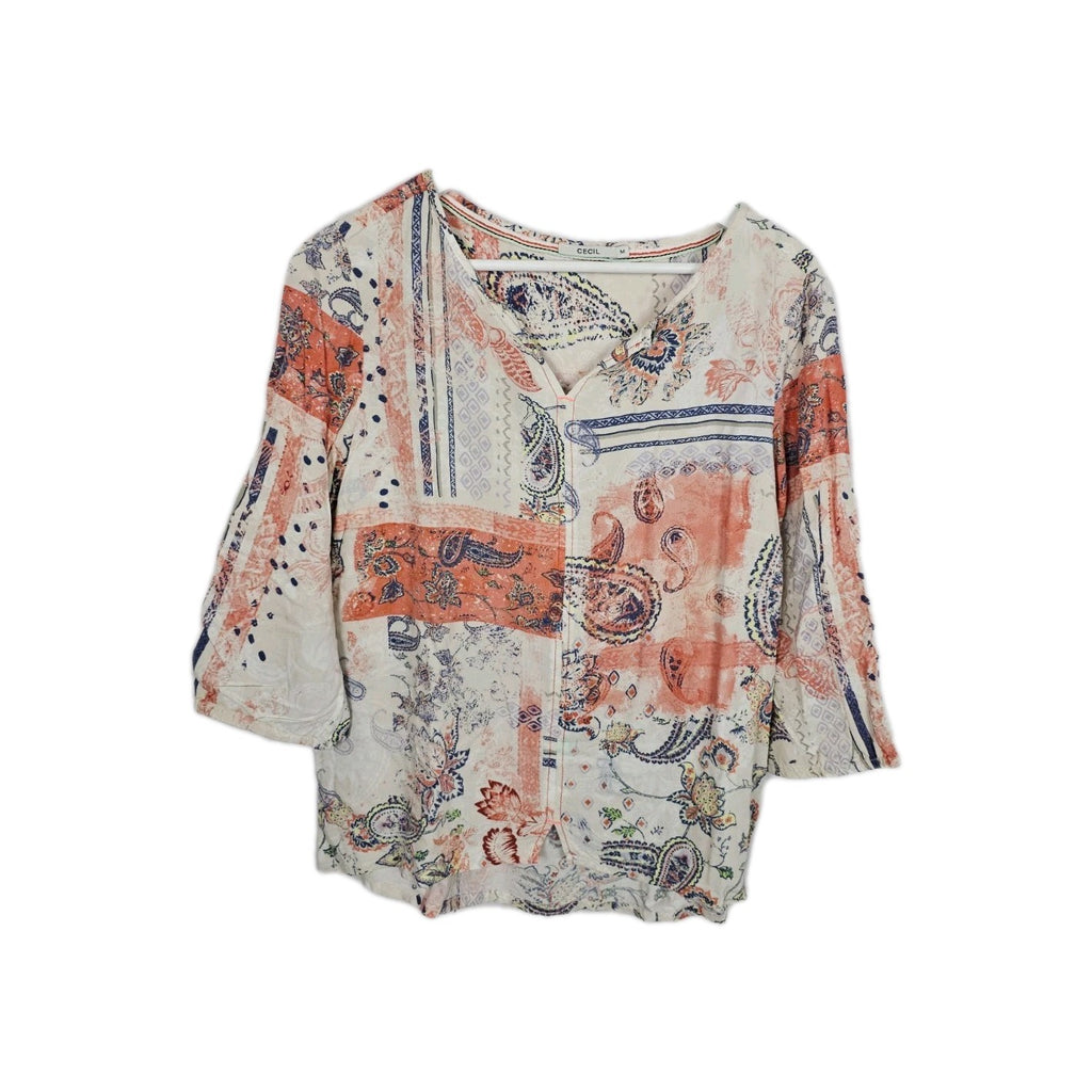 EK9318 Damen Bluse Cecil Gr.M Bunt0