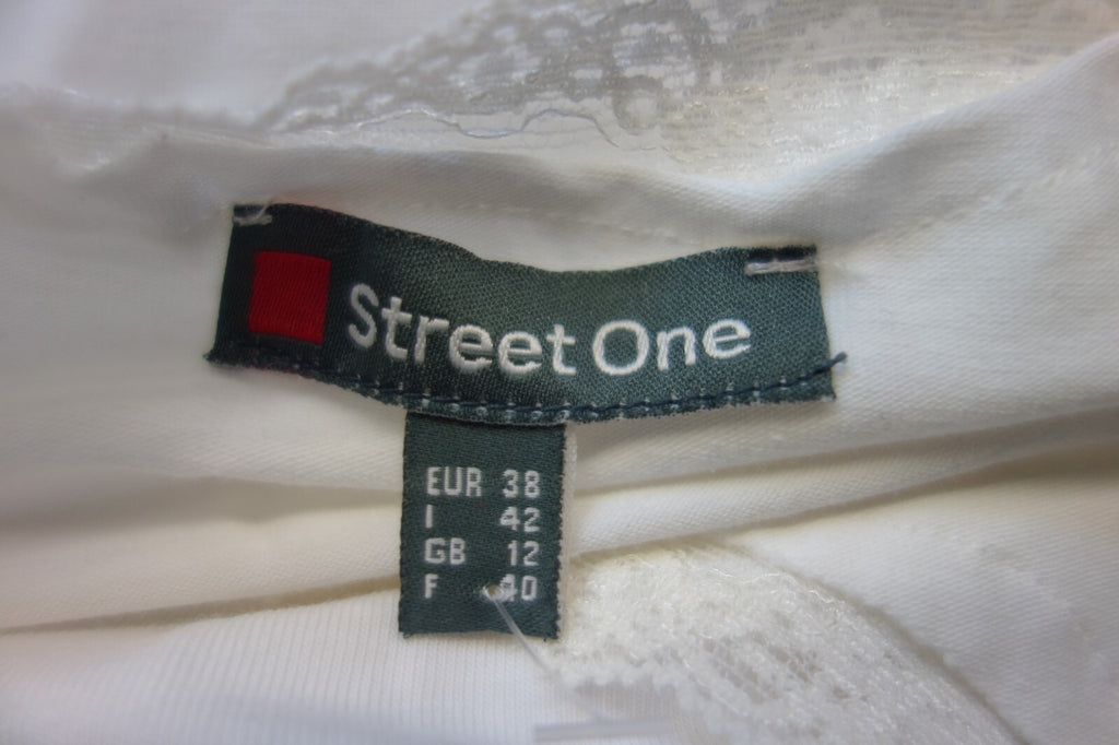 EK2883 Damen Top von Street One, weiß, Gr. 384