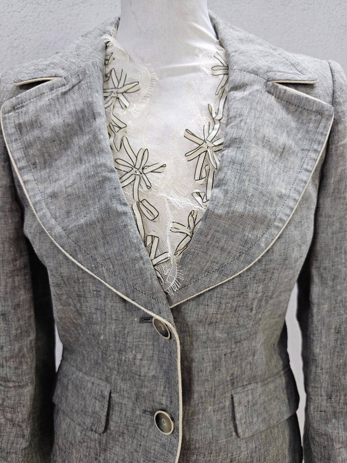 EK6312 Damen Blazer von Gil Bret, grau, Gr. 361