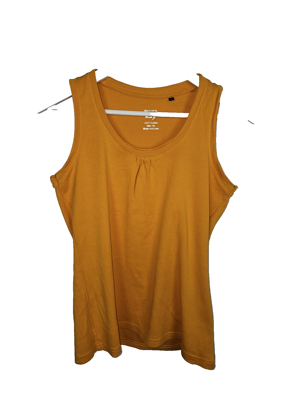 EK7014 Damen Top von Miss H., gelb, Gr.420