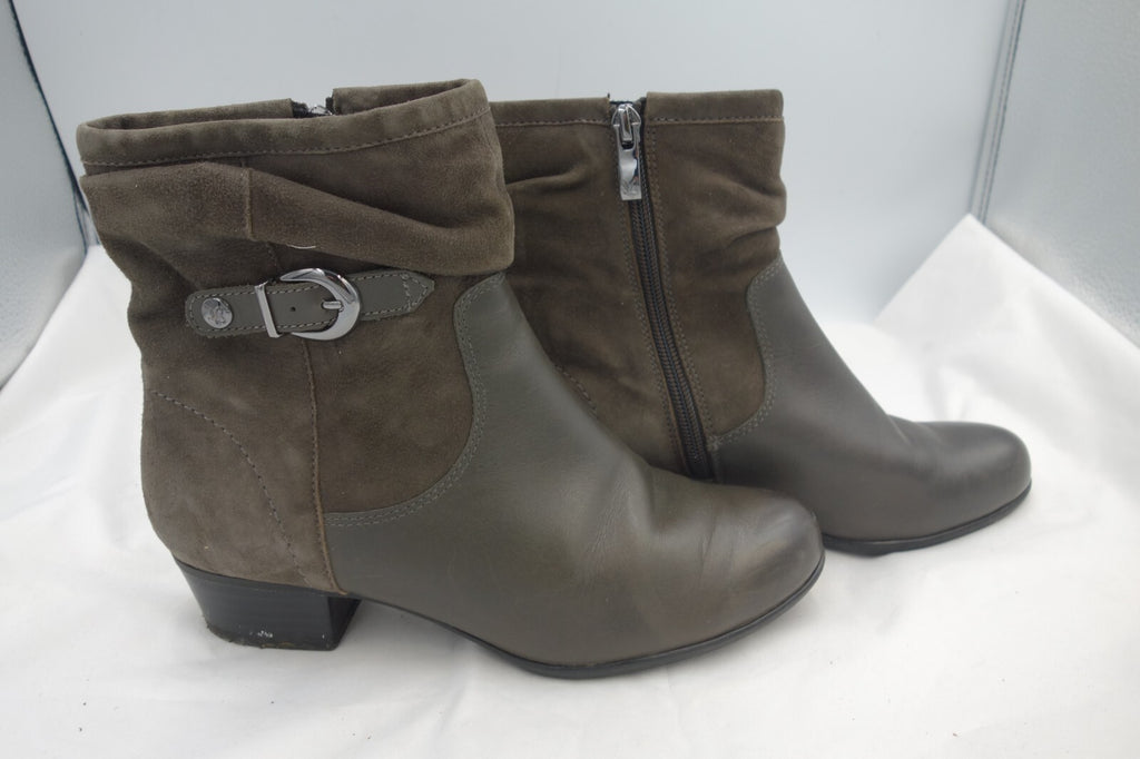 ES0050 Damen Stiefeletten von Caprice, graubraun, Gr. 362