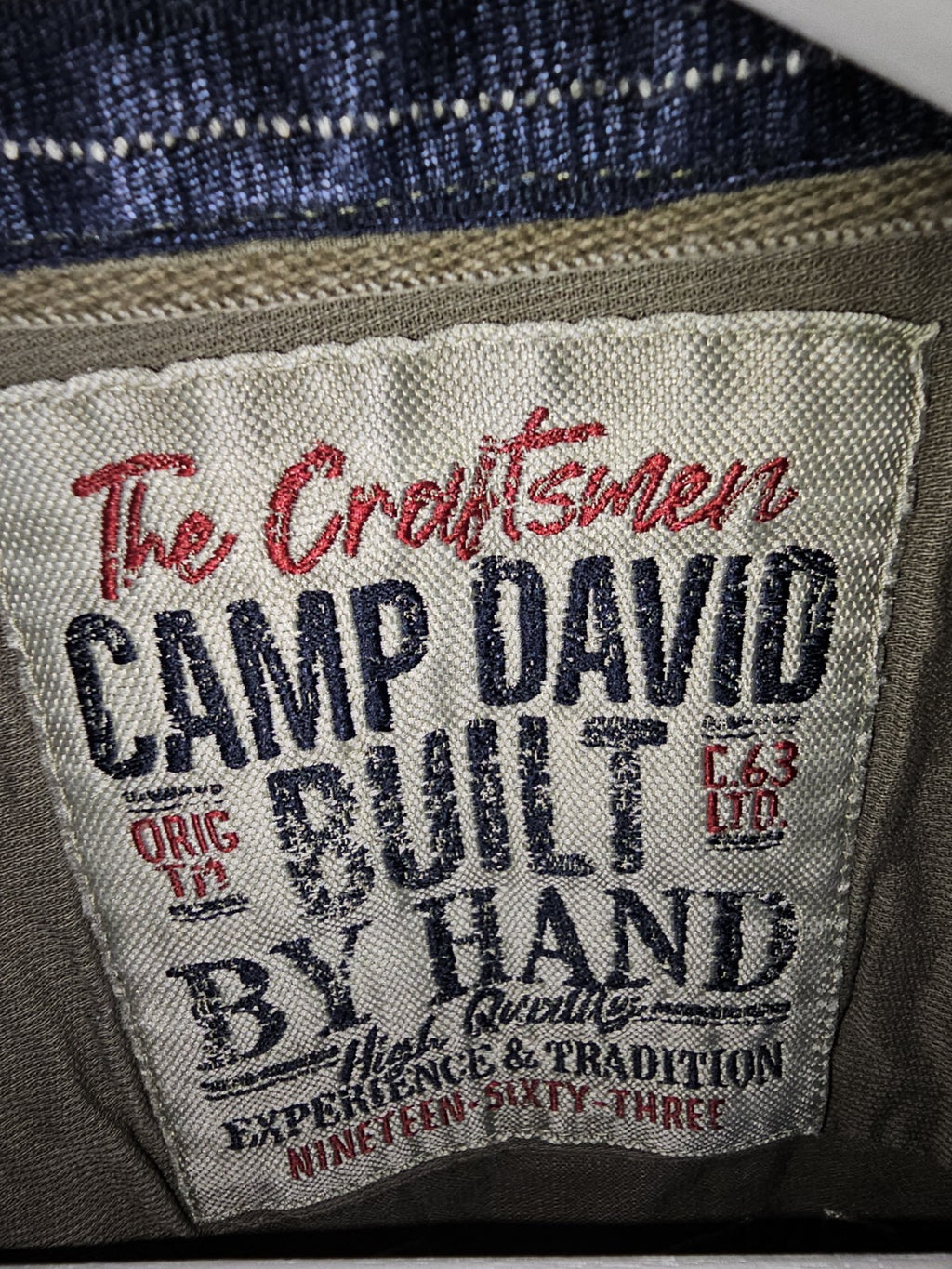 EK11224 Herren Hemd von Camp David, grün, Gr.L2