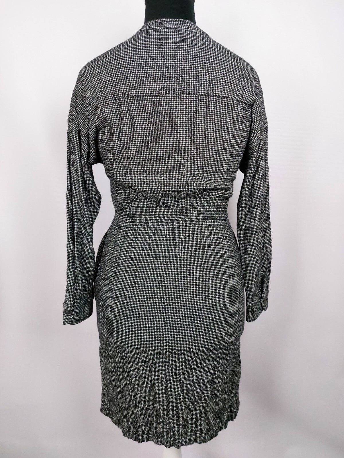 EK0459 Damen Kleid von Comptoir des Cotoniers, schwarz/weiß kariert, gr. M7