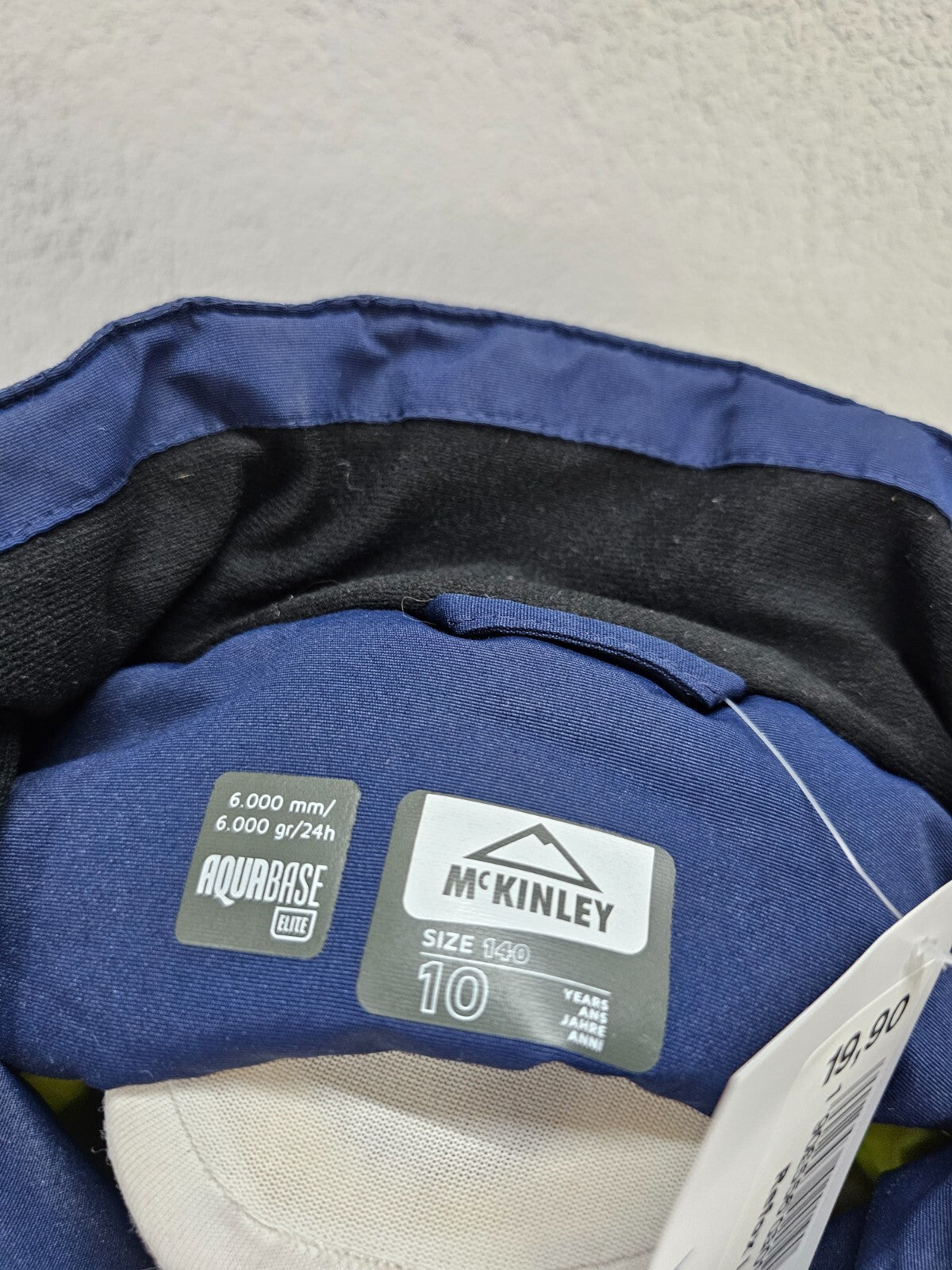 EK5974 Kinder Winterjacke von Mc.Kinley, blau, Gr. 1407