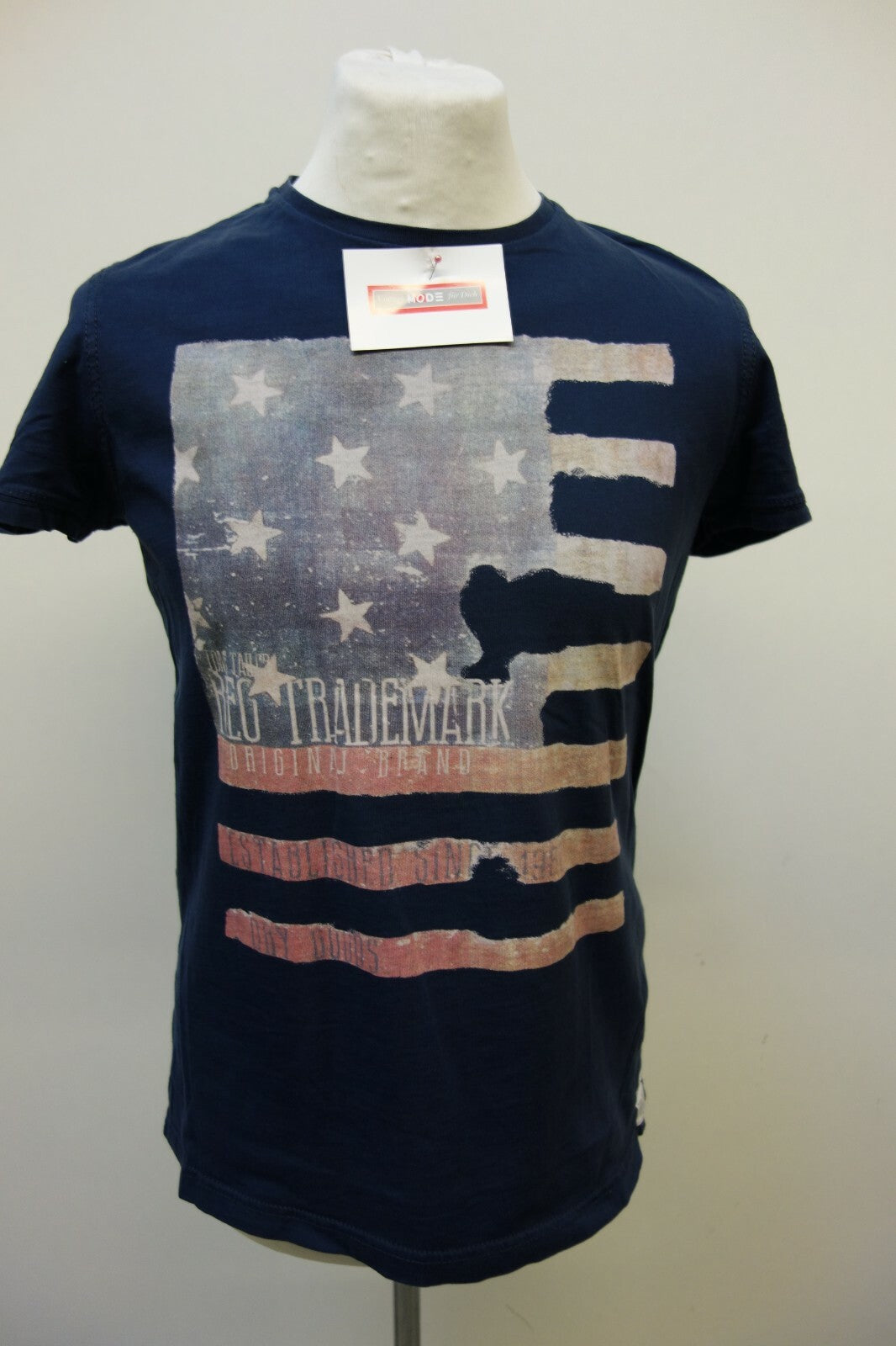 EK0245 Damen T-Shirt von Tom Tailor, dunkelblau, L0