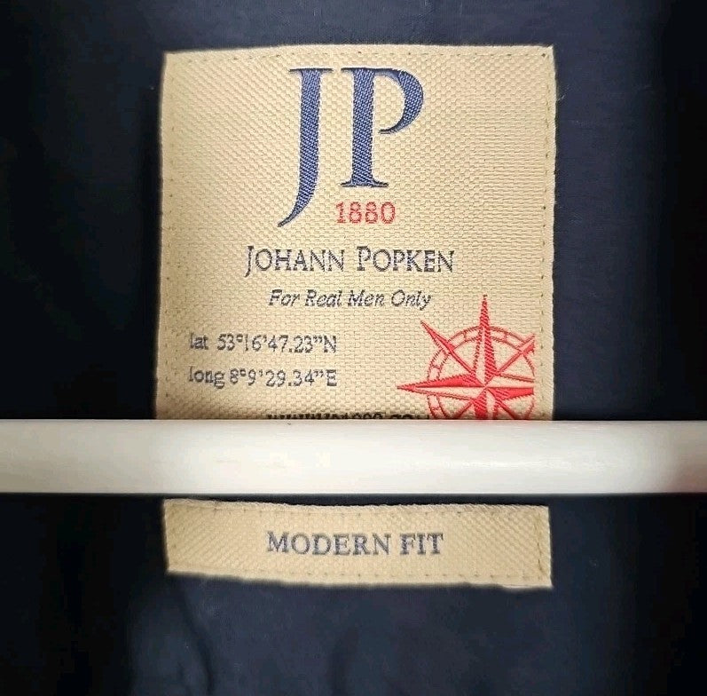 EK8643 Herren Hemd JP Modern Fit Gr.45/46 Blau1