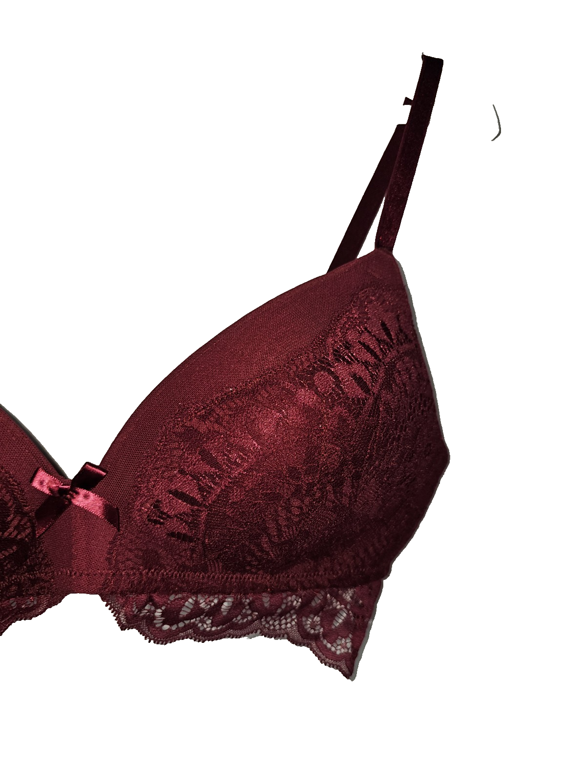 EK7148 Damen Bh von Hunkemöller, Rot, Gr. 80C1