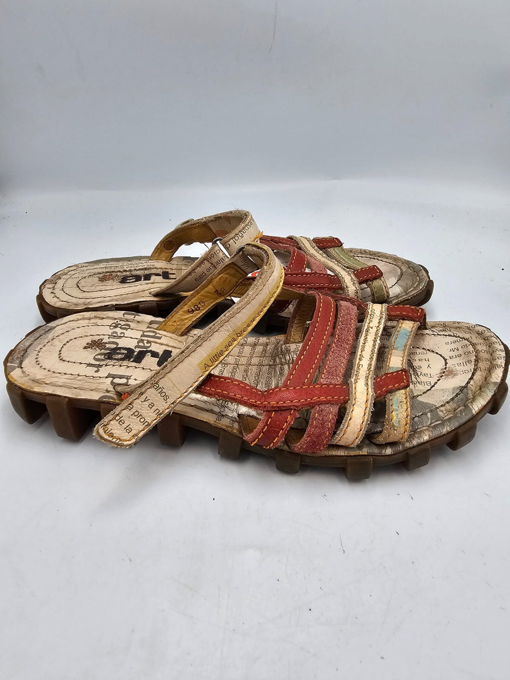 ES368 Damen Sandalen von The Art Company, mehrfarbig, Gr. 385