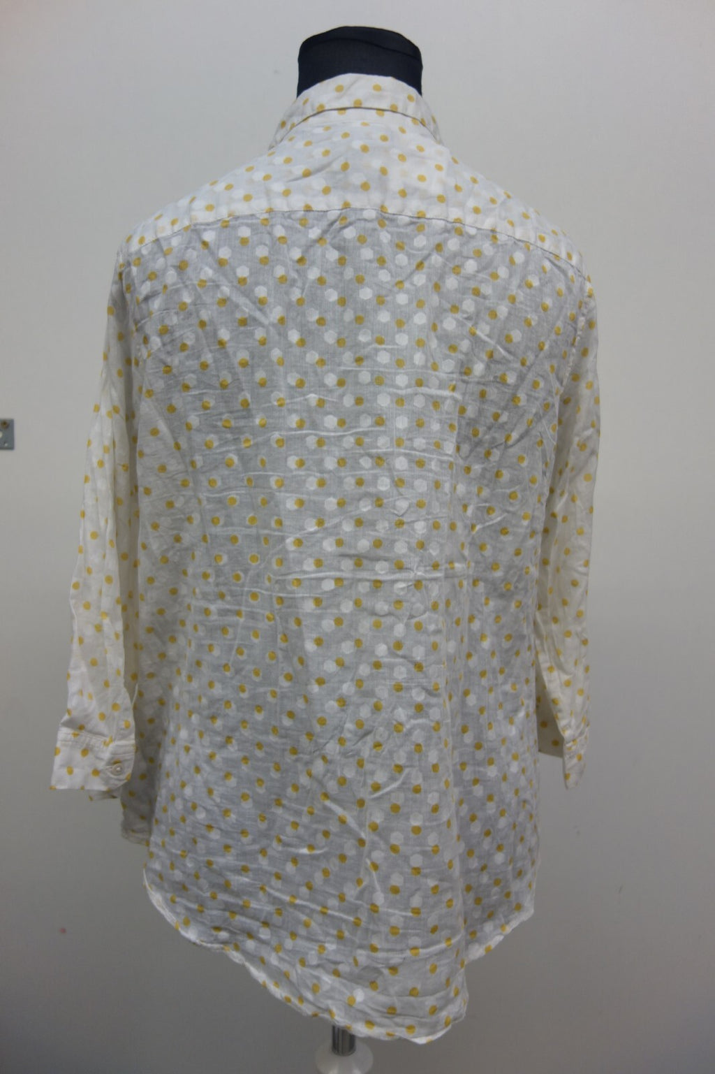EK1111 Damen Bluse von Land´s End, gepunktet, Gr. 503