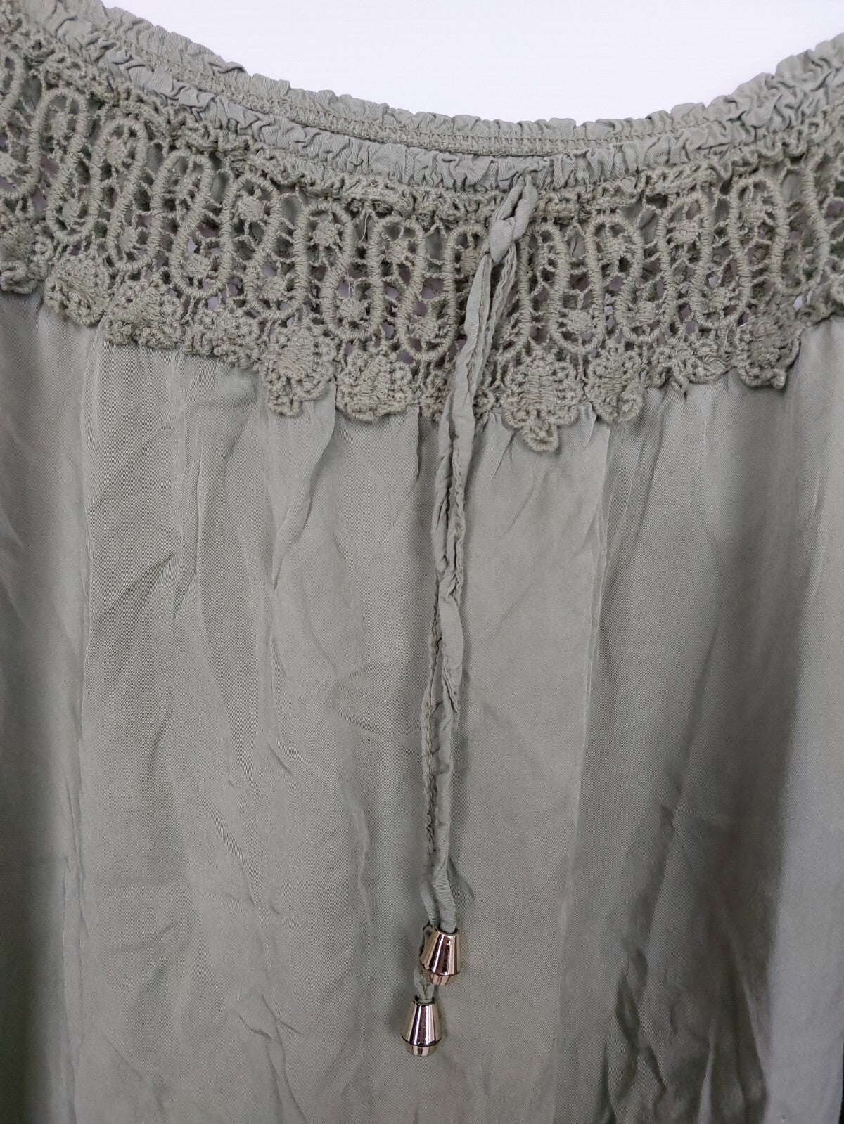 EK4324 Damen Bluse von UNICA, blassgrün, Gr. XL1