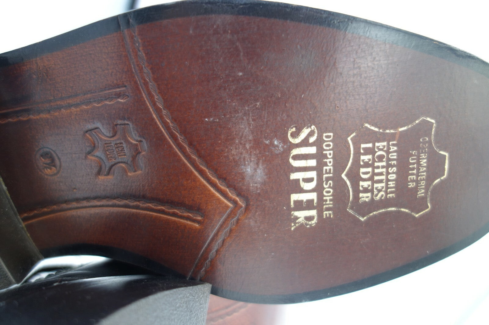 ES0314 Herren Halbschuhe von Monarch, schwarz, Gr. 9,55