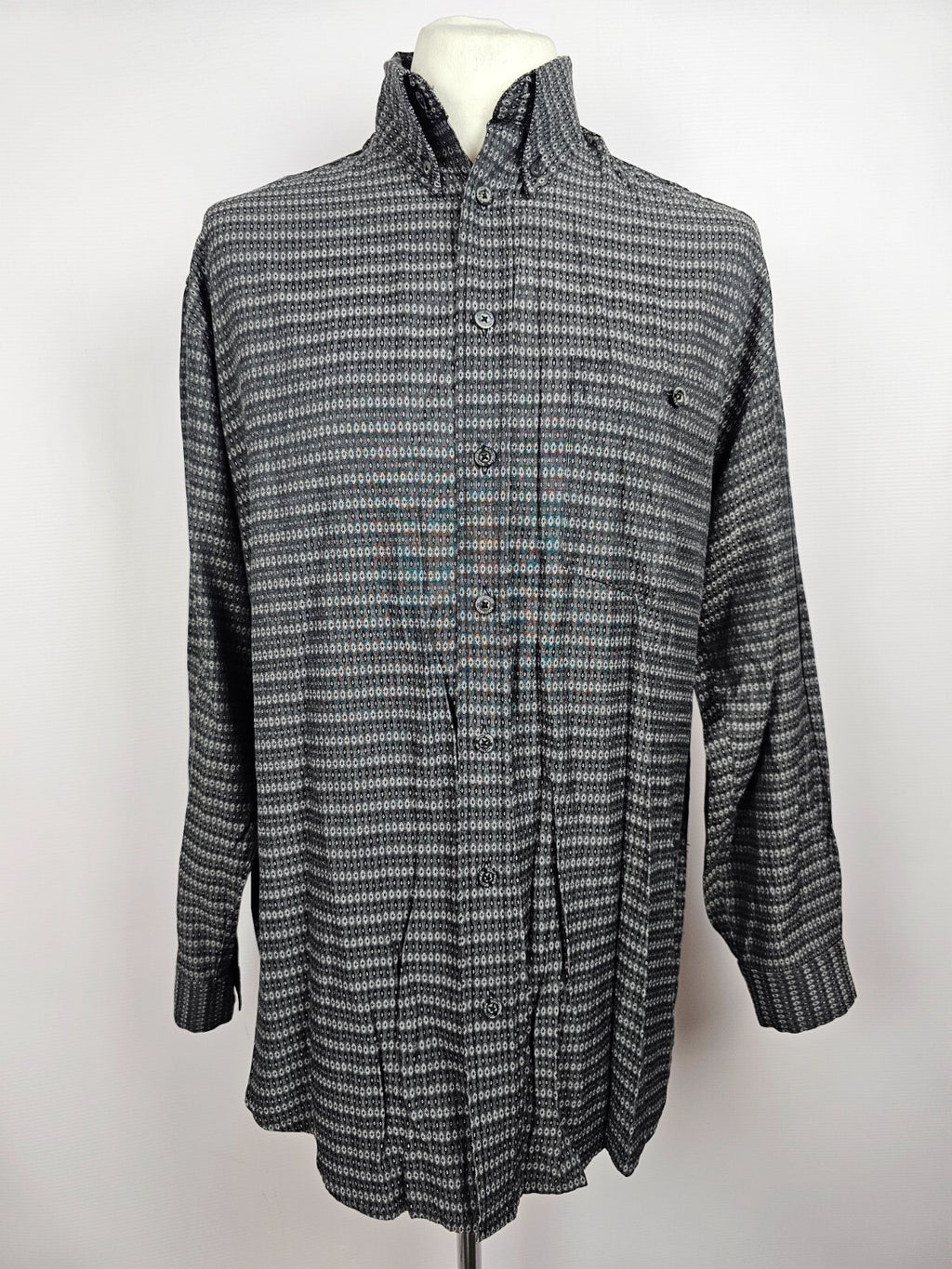 EK5416 Herren Hemd von Southern Design , schwarz/grau, Gr.390
