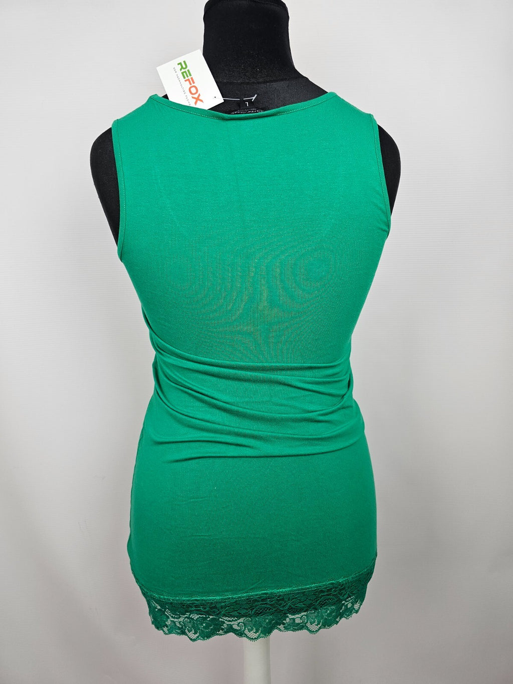 EK5390 Damen langes Tanktop von Brandtex, grün, Gr. L4