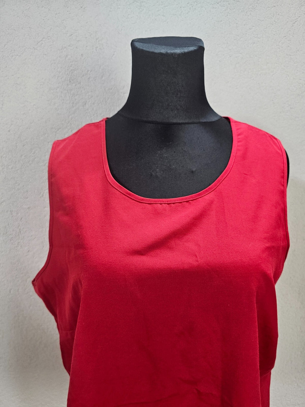EK5115 Damen ärmelloses Shirt, rot, Gr. 501