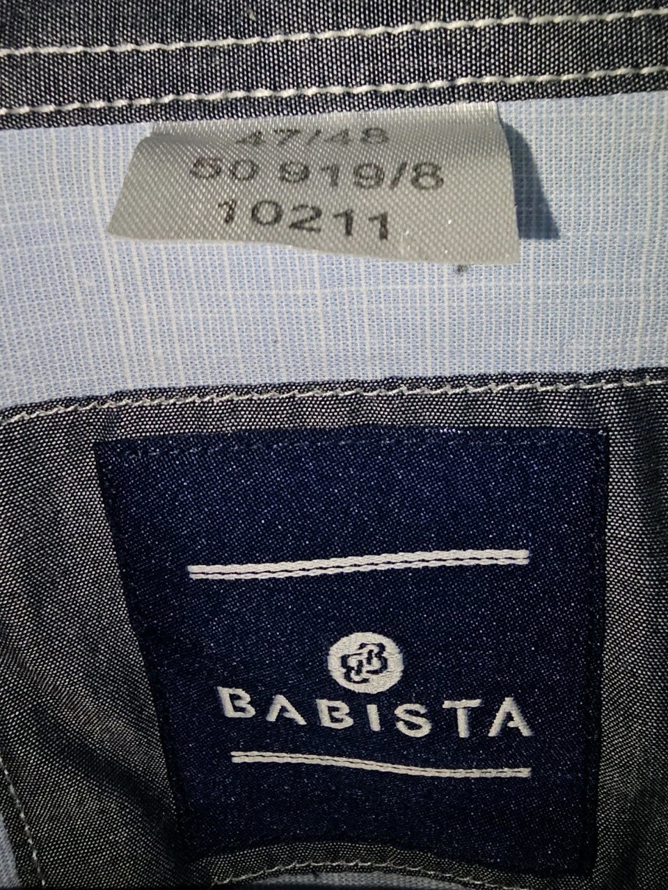 EK10950 Herren Hemd von Babista, blau, Gr.47/482