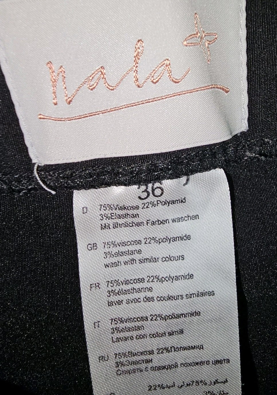 EK9908 Damen Hose von Nala, schwarz, Gr.361