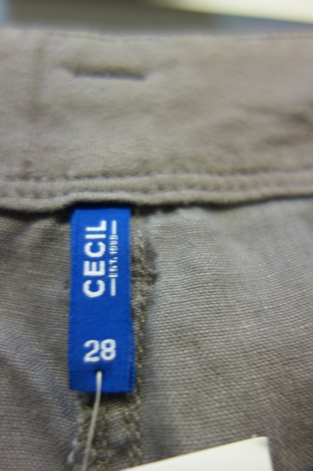 EK1107 Damen 3/4 Hose von Tamaris, grau, 363