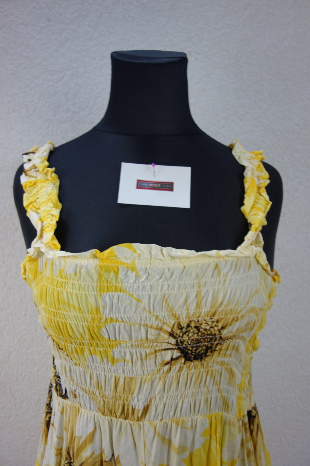 EK3865 Damen Kleid von H&M, gelb, Gr. XL1