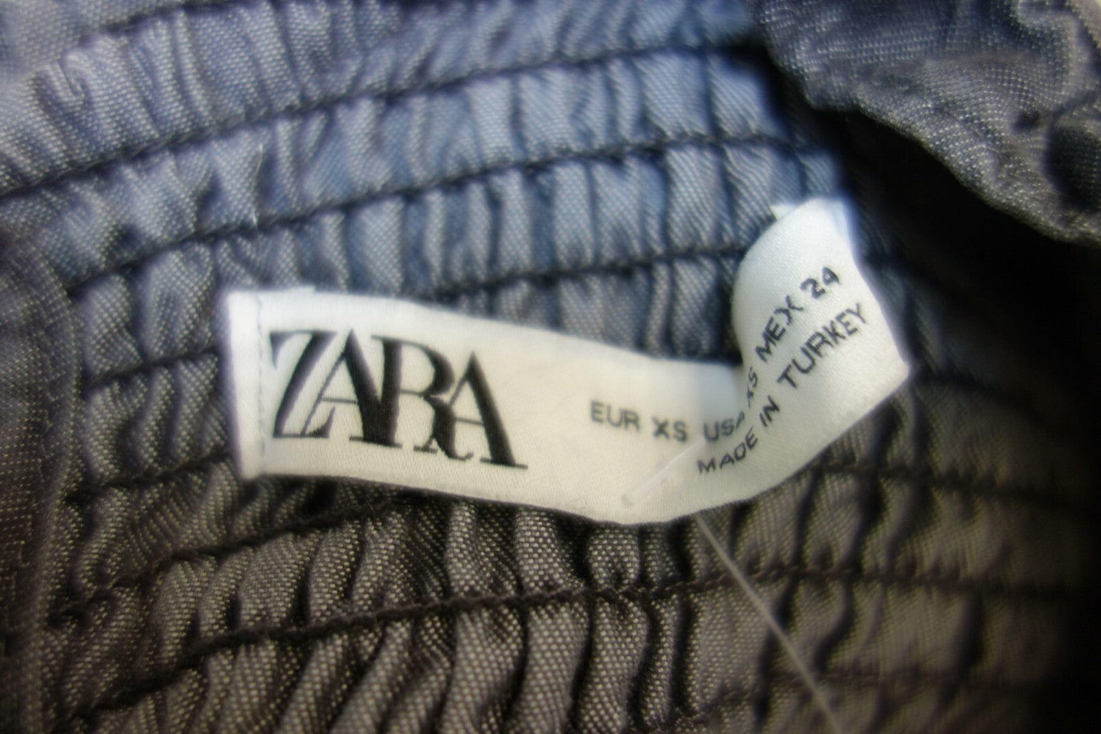 EK0843 Damen Oberteil von Zara, grau, XS6