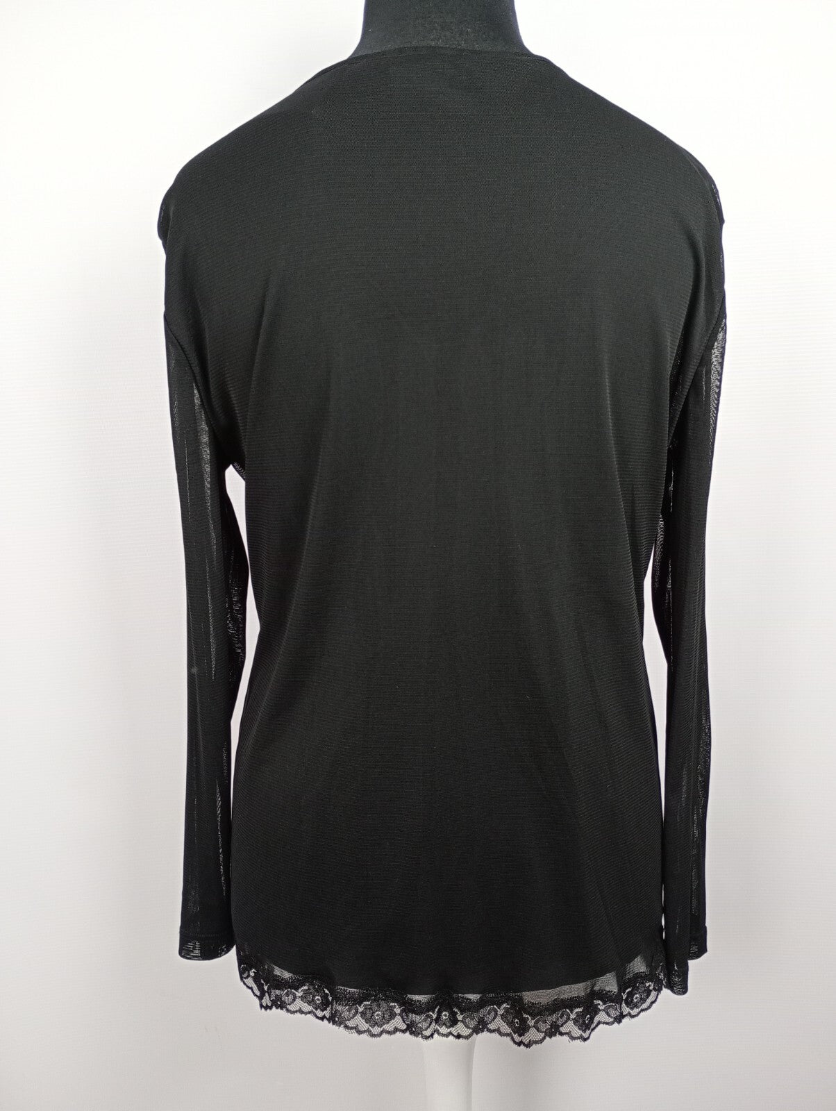EK5233 Damen Shirt von Daniel Valentin, schwarz, Gr.485
