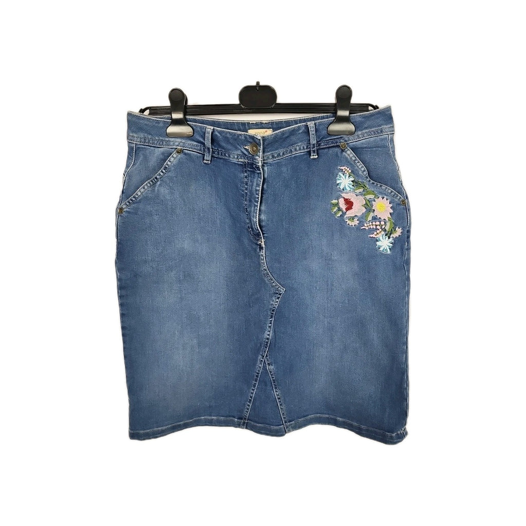 EK9714 Damen Rock Enna Gr.40 Blau0