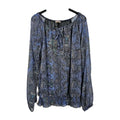 EK10615 Damen Bluse von Visa Outfit, Blau, Gr. 380