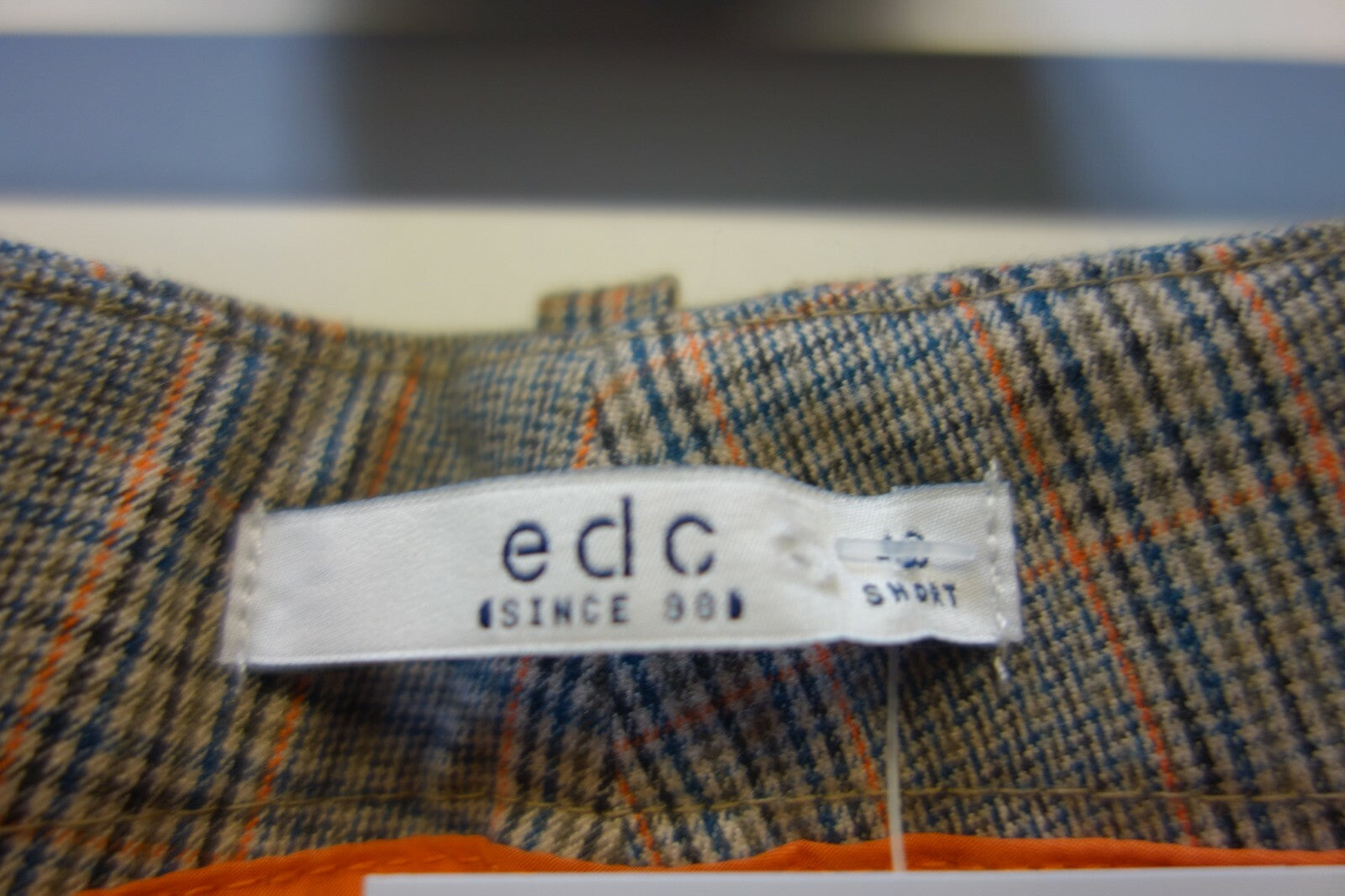 EK1166 Damen Hose von edc, kariert, 40, kurzgröße3