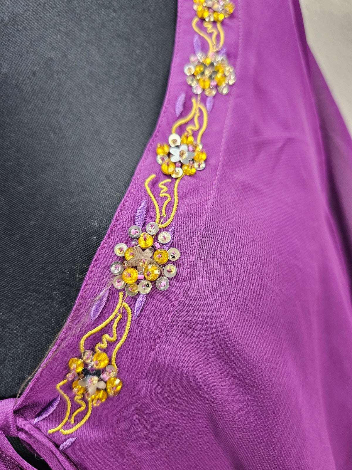 EK5939 Damen Blusenjäckchen von Yamamay, lila, Gr. M2