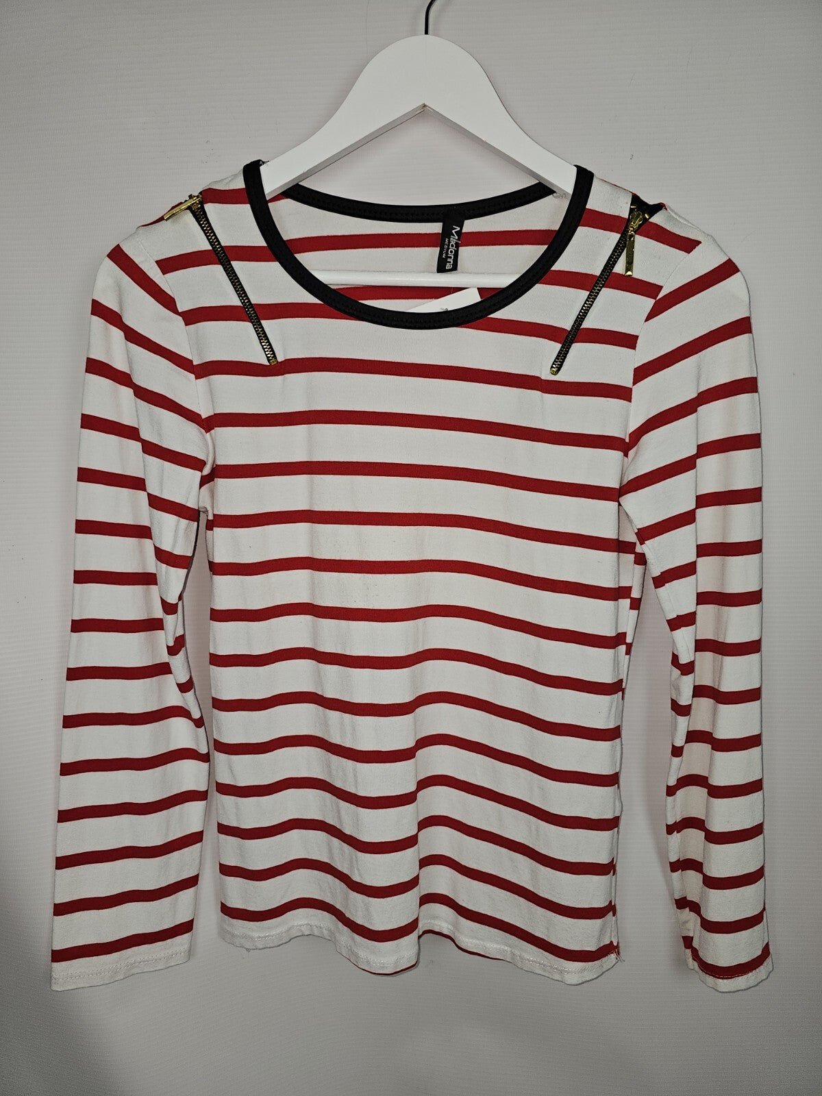 EK4464 Damen Sweatshirt von Madonna, Rot, Gr.M0